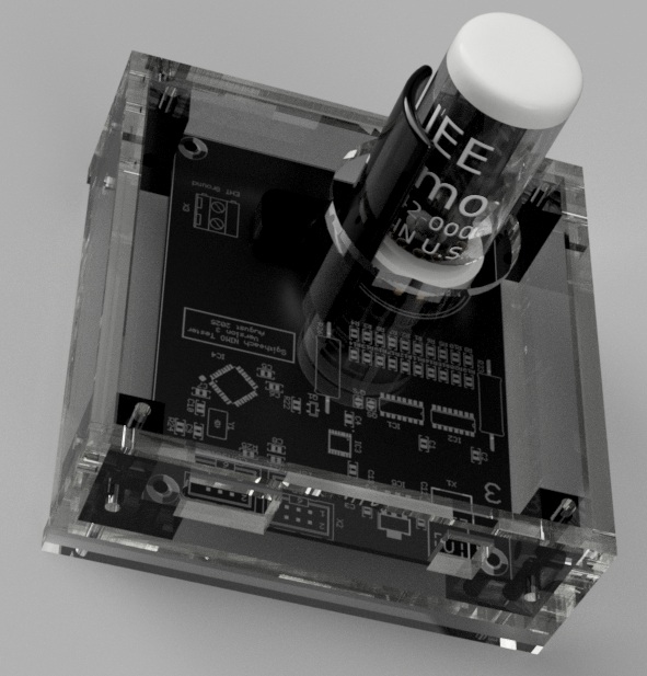 Fusion 360 render of case
